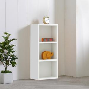 베르데 오각 400 3단 공간박스 미니 틈새 낮은 책장