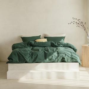 [소프라움 앤]데일리코튼 60수 바이오워싱 이불커버 베개세트 퀸(7컬러)