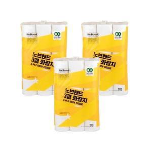 노브랜드 3겹 화장지 30M X 30롤 3팩
