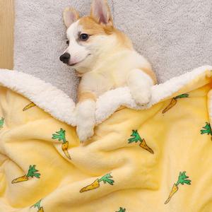 써티이얼즈 강아지 고양이 뽀글이 극세사 겨울 이불 담요 방석