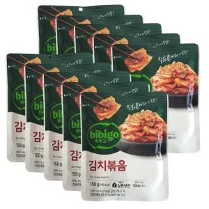 CJ 비비고 김치볶음 150g X 10개 볶음김치 밑반찬
