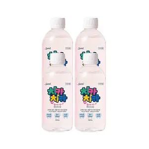 삼일제약 치카치카 플러스액 풍선껌맛 350ml 4개 / 충치예방 가글 무알콜 불소 자일리톨 함유