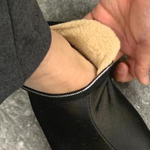차가운발털덧신 남성용 안미끌리는 부모님버선 발따뜻한