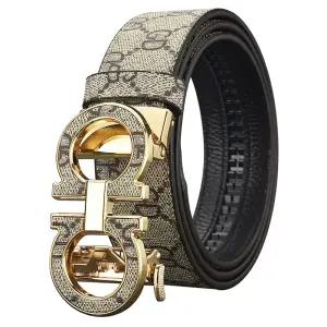 Charm Kaiser 남성 벨트 남자 자동 허리띠 정장 캐주얼 패션 CK75