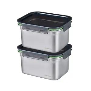 [락앤락][본사]스텐 스테커블 2L 2개세트 (LST516)