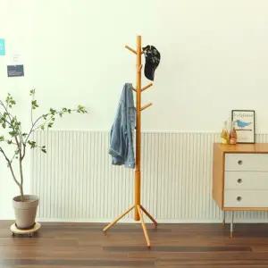 [텐바이텐]러버 원목 스탠드 옷걸이 일자형