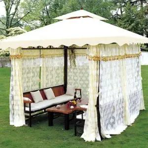 [텐바이텐]DR-1106 캐노피 목재 테이블 3mx3m/야외용가구 실외 아웃도어가구