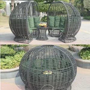 [텐바이텐]DR-2167 철재 돔형 테이블 세트/야외용 가구, 실외 아웃도어가구