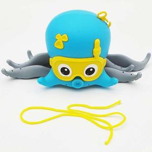 목욕놀이 태엽 문어 어린이 유아 물놀이 욕조 장난감