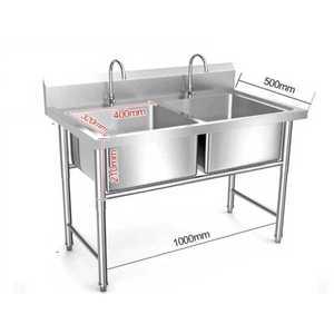 업소용 싱크대 식기 세척 싱크볼 주방 식당 간이 개수대