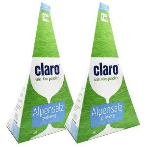 클라로 식기세척기 전용소금 1kg 2개 (총2kg)