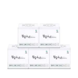 청담소녀 오리지널 대나무탑시트 생리대 팬티라이너 롱 20px5팩