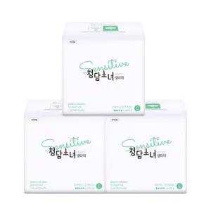 센서티브 대나무탑시트 생리대 대형12p x 3팩