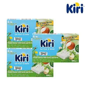 끼리 크림치즈 까먹는 포션6p 갈릭&허브 3팩