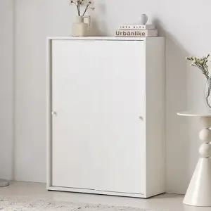 다비 4단 800 도어 슬라이딩 슬림 틈새 높은수납장