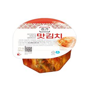 종가집 썰어담은 맛김치 75g x 12개
