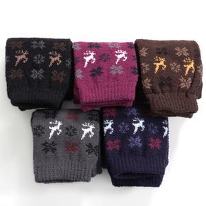 (2켤레) 겨울 탁텔 레그워머 수면토시 발토시 다리 종아리 국산 패턴 눈꽃 W63