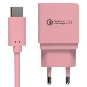 홈플래닛 퀄컴 QC3.0 인증 고속충전기 + 케이블 1.2m C타입 세트