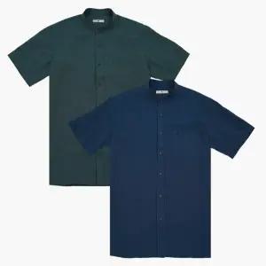 추연라이크 차이나 카라 노멀핏 반팔 셔츠 ARAZXPPWS2612