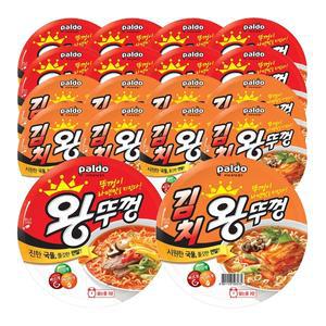 팔도 왕뚜껑 110g 9개 + 김치왕뚜껑 110g 9개