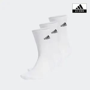 [아디다스코리아공식] HT3446 쿠션 크루 삭스 3P