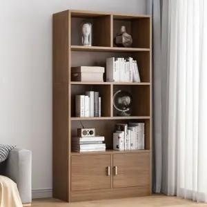 심플 오픈책장 5단 60cm 브라운 (WFHJL5M)