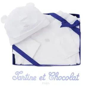 [NS홈쇼핑](쇼콜라 임신,출산 2종세트) 레옹모달배냇가운+레옹모달비니..[35200843]