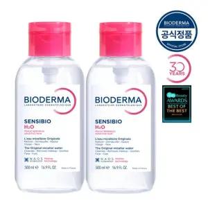 센시비오 H2O 500ml 펌프형) x2