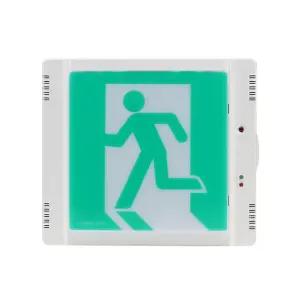 (벽부형) 피난 유도등 중형/계단/비상구/표시기/피난구/복도/통로/소방/비상/대피/표지판/회의실/학교/병원