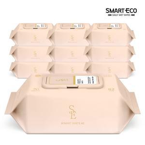 고평량 써밋82g 화이트  70매 10팩 캡형 엠보 아기물티슈