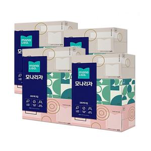 모나리자 미용티슈 280매 3개입 4팩