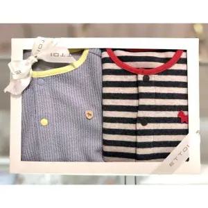 [에뜨와](본점) (출산백일선물)루카X제이슬림내의2종세트(블루) (07S757607S2)