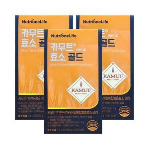 뉴트리원 카무트 효소 골드 3g x 30포 3박스 HIS