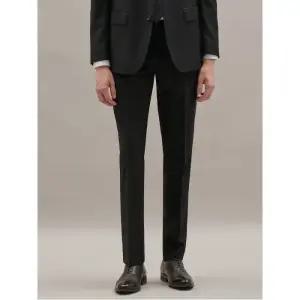 [GX BLACK] 울 솔리드 슬림핏 수트 팬츠  블랙 (GA5802O015)