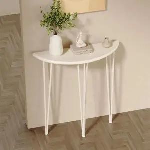 반원형 선반 사이드 북유럽 간이 캐비닛 엔틱 거실 침실 모서리 협탁 인테리어 현관