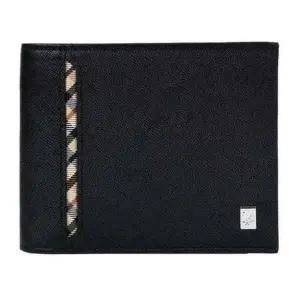 [닥스](강남점)DBWA5F905BK [반지갑]블랙 오션엠보 사선체크라인