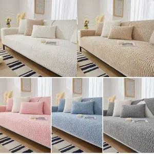 [NS홈쇼핑]가을 겨울 논슬립 쇼파패드(팔걸이/등받이) 토퍼 매트 방석 패브릭 쇼파커버 거실..[35418710]