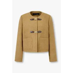 [GCUT](대구신세계)[지컷25F/W]버클 포인트 라운드넥 자켓(7255310105)