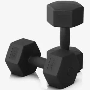 이고진 블랙육각 덤벨 아령 5kg 2개 아령세트 웨이트 운동