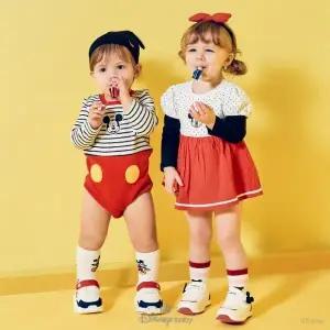 [디즈니베이비](신세계 사우스시티)[디즈니베이비 봄신상]레드미키바디수트(모자)(RED)_79S117502