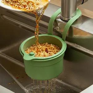 원터치 음식물 쓰레기 거름망 씽크대 거치대 음쓰 망