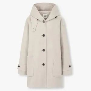 [STUDIO TOMBOY](강남점)[강남점단독]핸드메이드 후드 울혼방 하프코트 (9175411981CT)