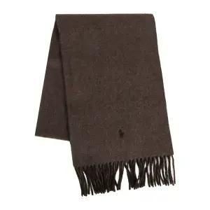 폴로랄프로렌 25FW 클래식 더블 페이스드 울 머플러 넛메그브라운헤더 WC0601 225