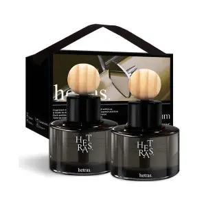헤트라스 프리미엄 차량용 디퓨저 77ml x 2p + 리본끈 선물세트 플라워샵 1세트 one option