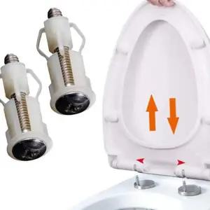 변기 뚜껑 경첩 교체 설치 볼트 변기 시트 고정 나사 부속품 화장실 욕실 수리
