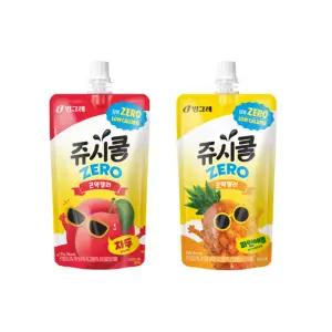 빙그레 쥬시쿨 제로 곤약젤리130g 자두15+파인애플15 무료배송