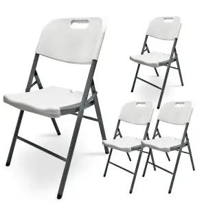 브로몰딩 의자 4개세트 캠핑 접이식 야외 테라스 행사용 간이 카페 등받이