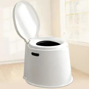 성인용 이동식 변기 야외용 간이 변기 노인용 캠핑 좌변기