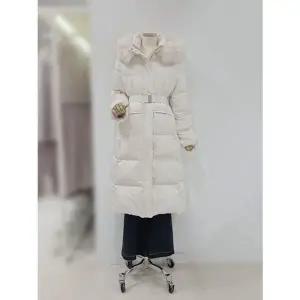 [NS홈쇼핑][SOUP]폭스퍼 후드 탈부착 롱 구스 다운점퍼 SBCDO36[35574988]