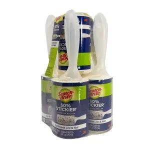 스카치브라이트 의류용 린트롤러 옷 돌돌이 찍찍이 5롤 클리너